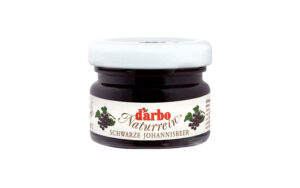 Darbo Schw. Johannisbeere Konfitüre Extra im Miniglas