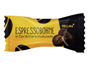 HELLMA Espresso-Bohne in Zartbitterschokolade